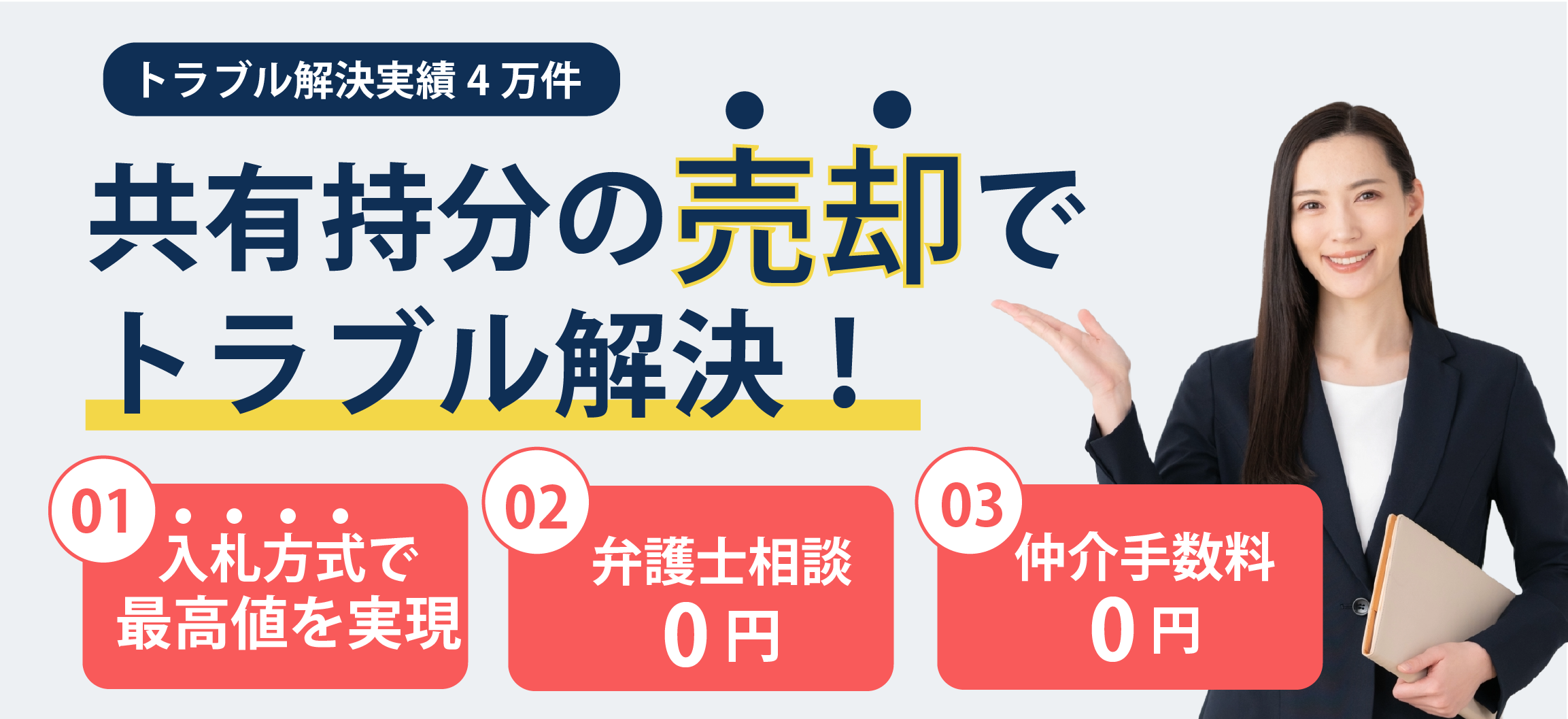 共有持分不動産（名義）を高く売却｜中央プロパティー