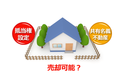 抵当権付きの共有不動産の売却は難しいのサムネイルイメージ