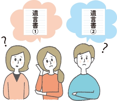 中途半端な遺言(遺言書が中途半端でもめてしまった事例)のイメージ