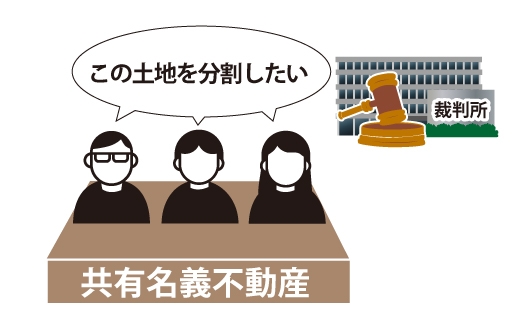 共有物分割請求とは|1.共有物分割請求訴訟とはのイメージ